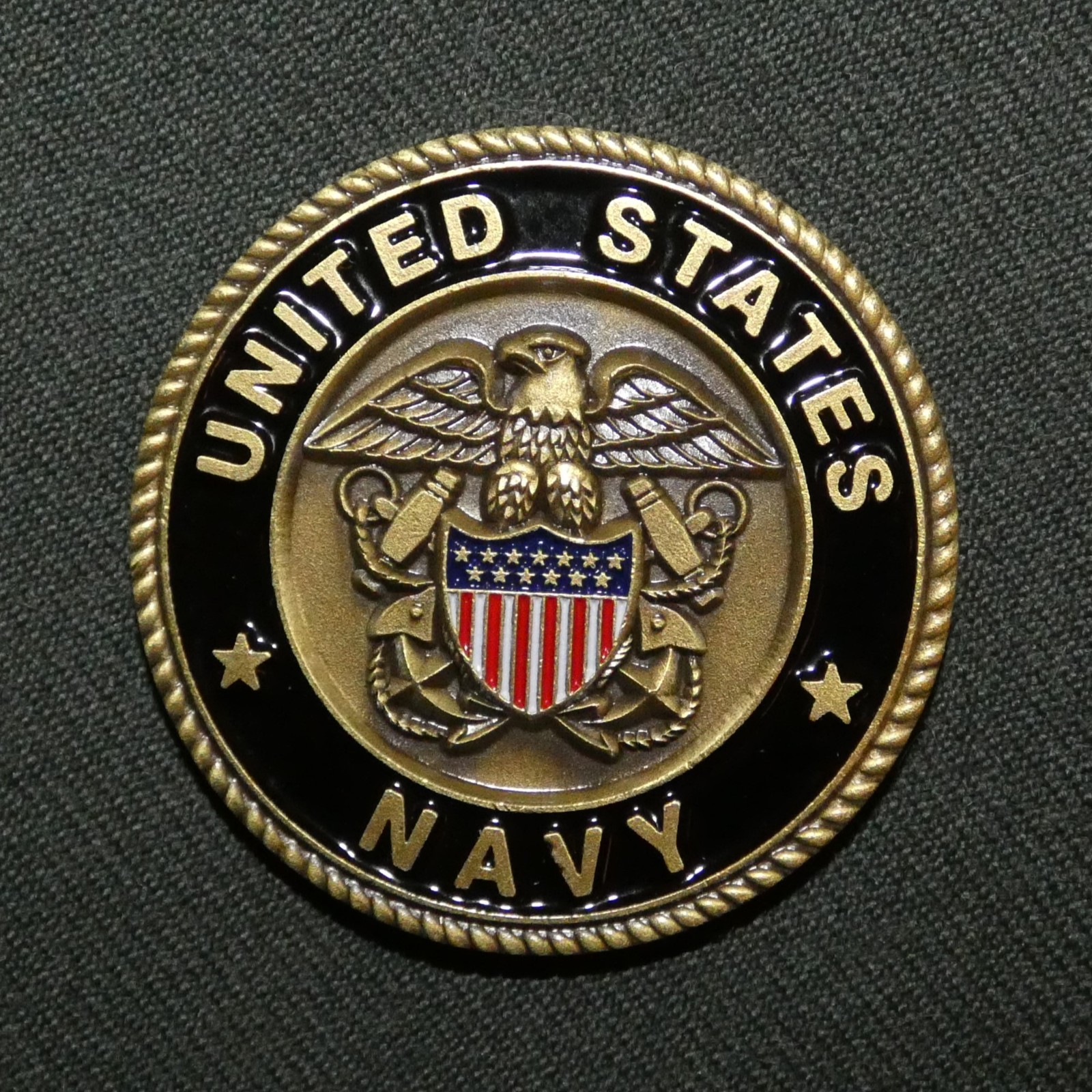 US Navy Flight Demonstration Squadron Blue Angels Challenge Coin