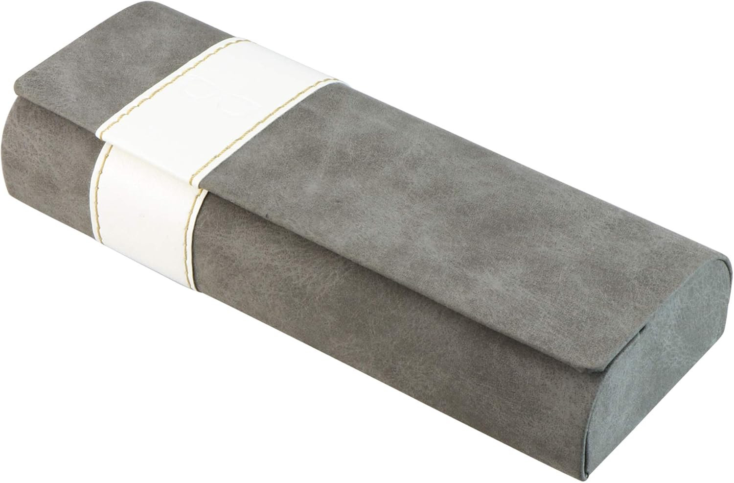Eyeglass Case Hard Shell, Portable Sunglass Case, Fashionable PU Leather Eyeglas