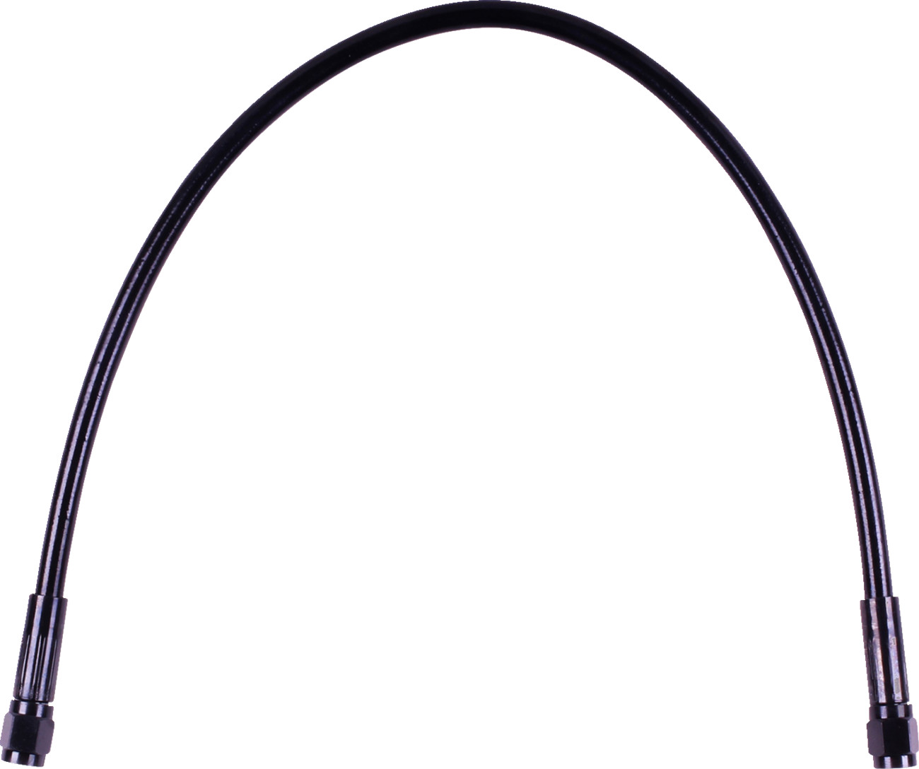 MAGNUM SHIELDING SBB0500-18 Universal XR Brake Line 18 Inch Black Fittings