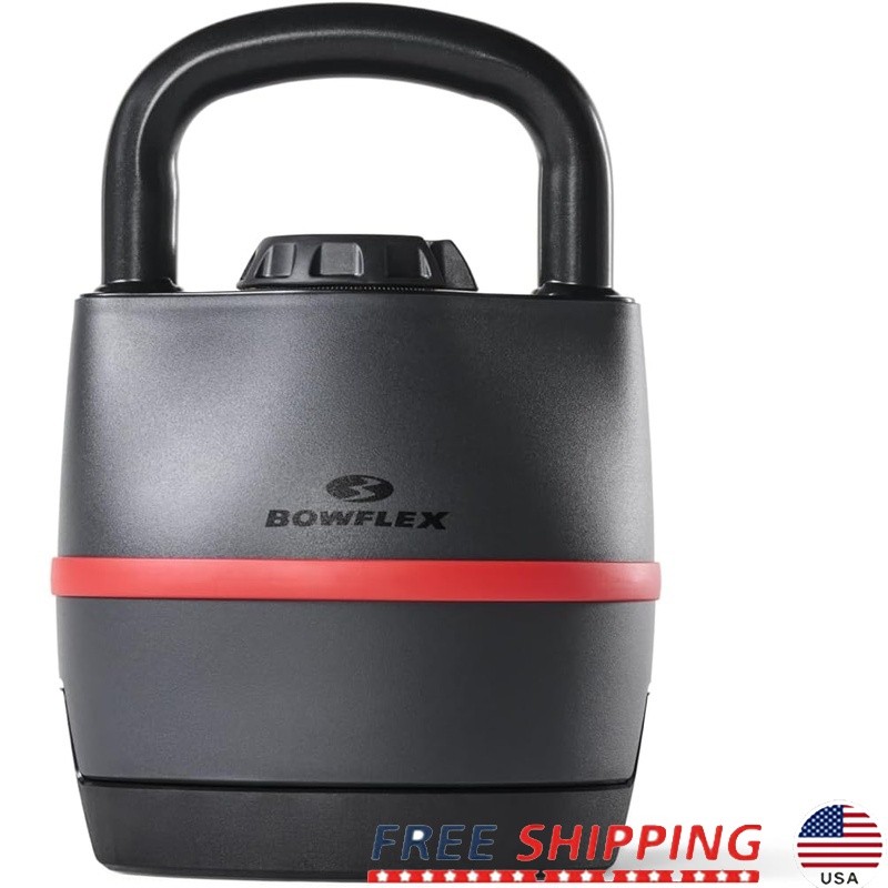 Adjustable 8 to 40lbs Kettlebell Space Saving Home Gym Full Body Workout New