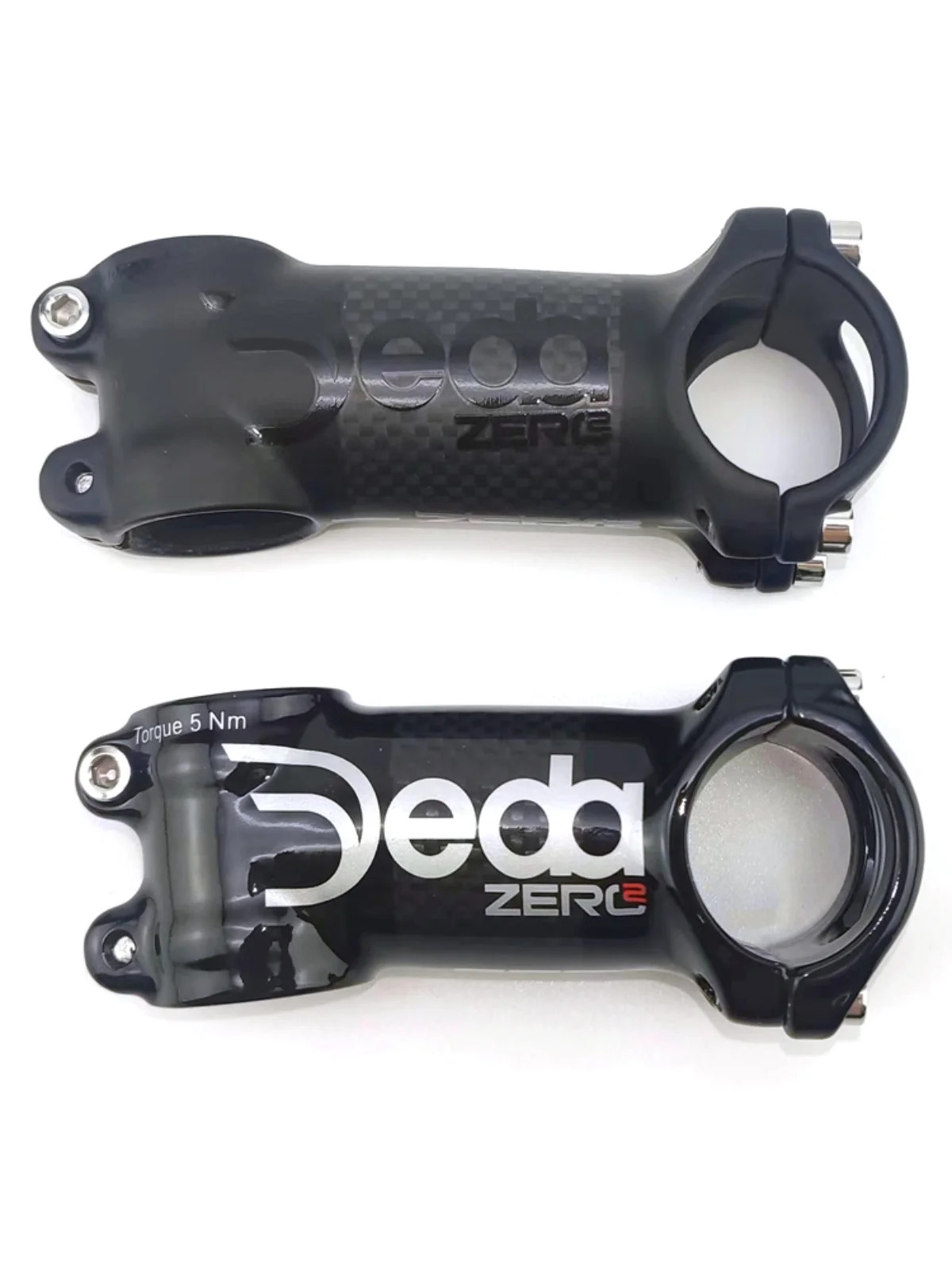 Mountain Road Bike MTB Bicycle 3K Carbon Stem 6 / 17 Degrees 60-120mm Length