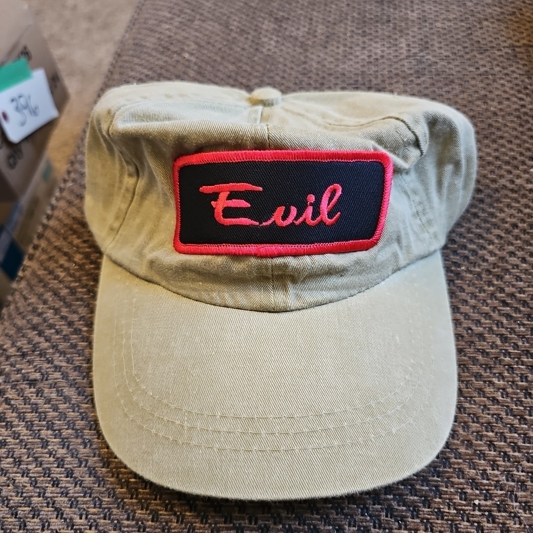 New Evil Hat Cap Khakis Embroidered Novelty Hat Adjustable Toppers