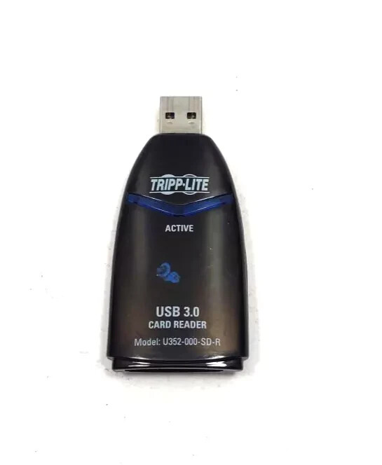Lot of 2 Tripp-Lite U352-000-SD-R Card Reader USB 3.0 QTY Lots Available