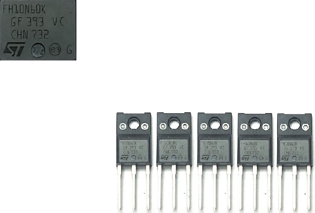 FH10N60K (5x) 600V CoolMOS  Power Transistor   TO-220 FullPAK