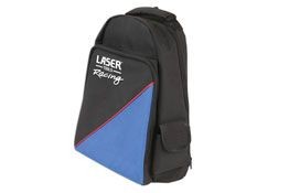 LASER 6591 Racing Tool Back Pack Adjustable Wide Shoulder Straps Zip Pockets