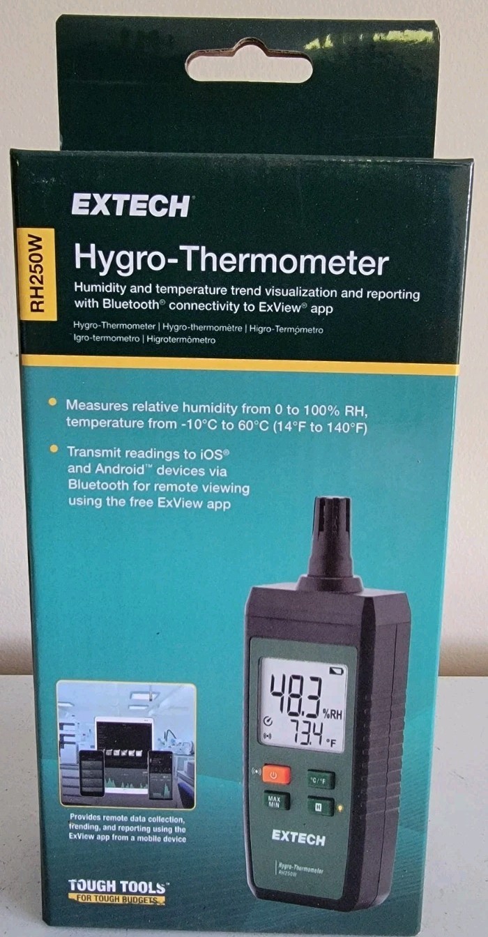 Extech RH250W Bluetooth Hygro-Thermometer