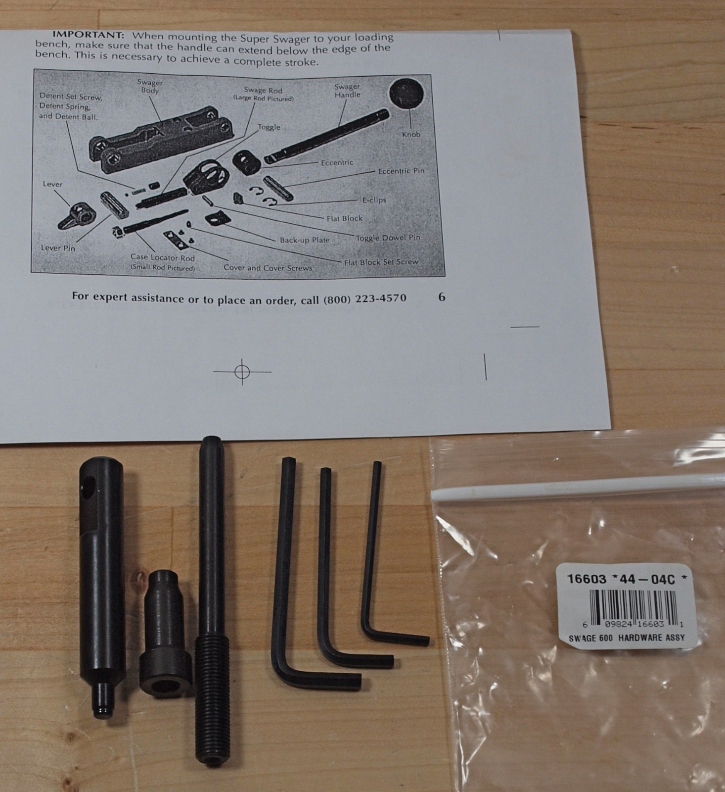 Dillon Super Swage 600 Unit-(20095)