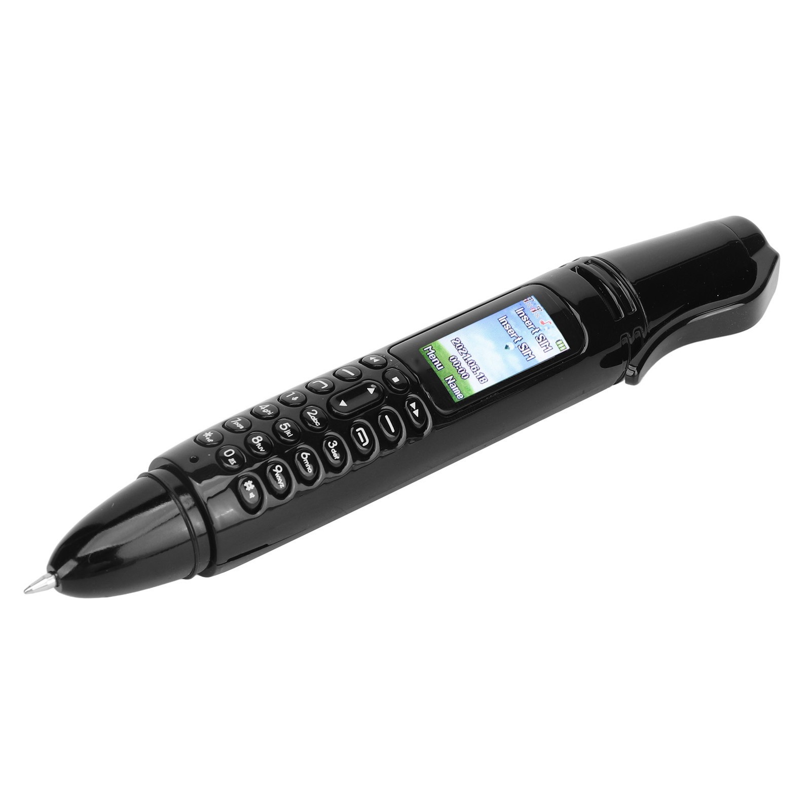 Pen Mini Cell Phone Dialer 0.96 Tiny Screen Mobile Phone Support GSM
