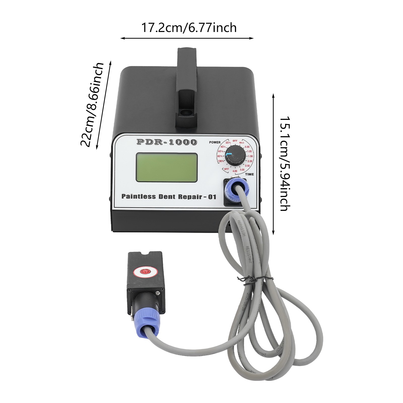 Electromagnetic Dent Repair PDR Induction Heater Auto Body Dents Remover Tool US