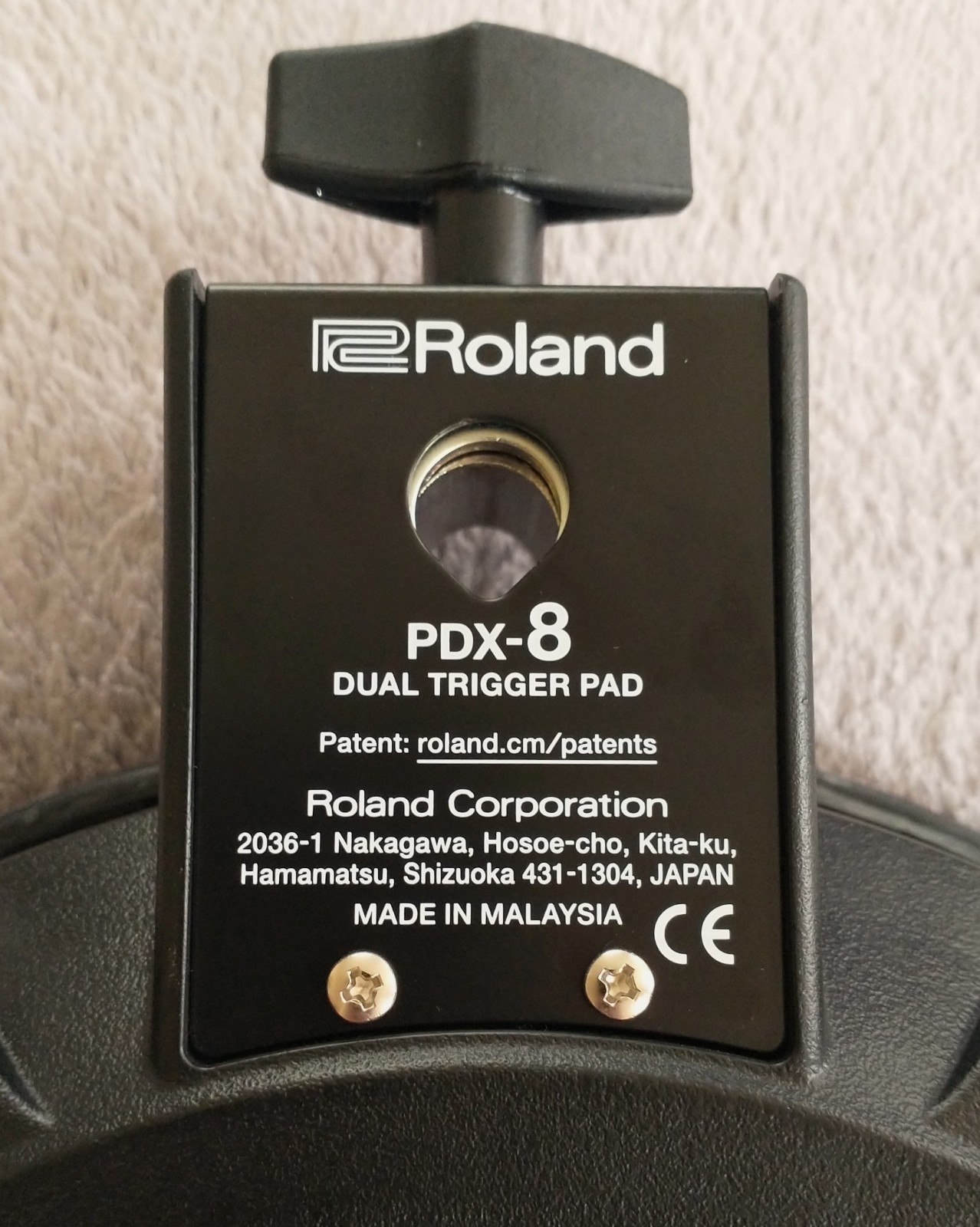 Roland PDX-8 Dual Trigger Mesh Head V-Drum Pad Tested Electronic Drum