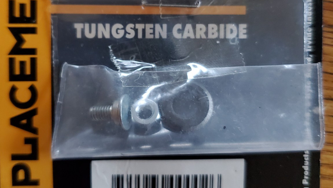 Tungsten Carbide Replacement Wheel, UPC #799964000026 - new
