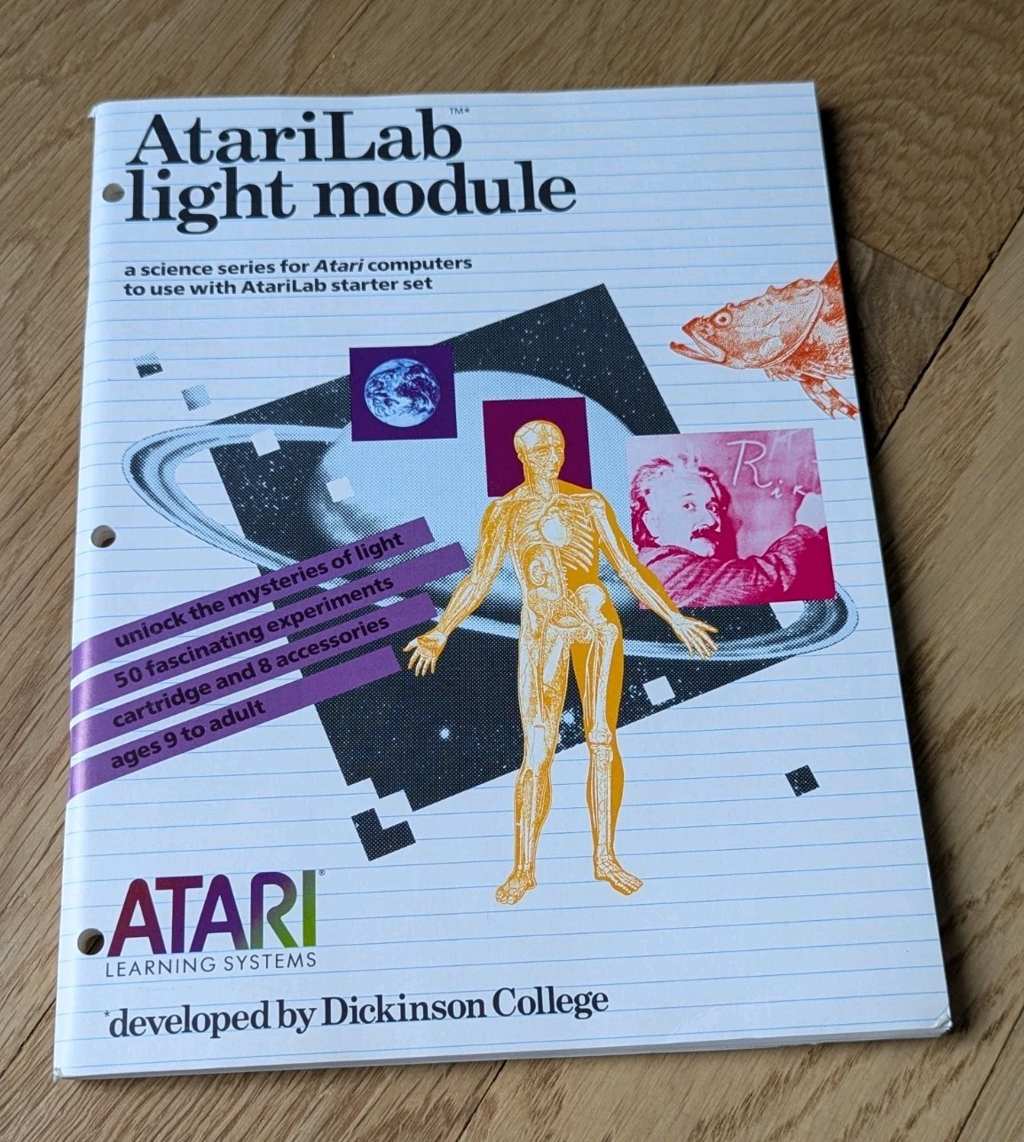 AtariLab Light Module With Cartridge And All Parts IN BOX - Read Description