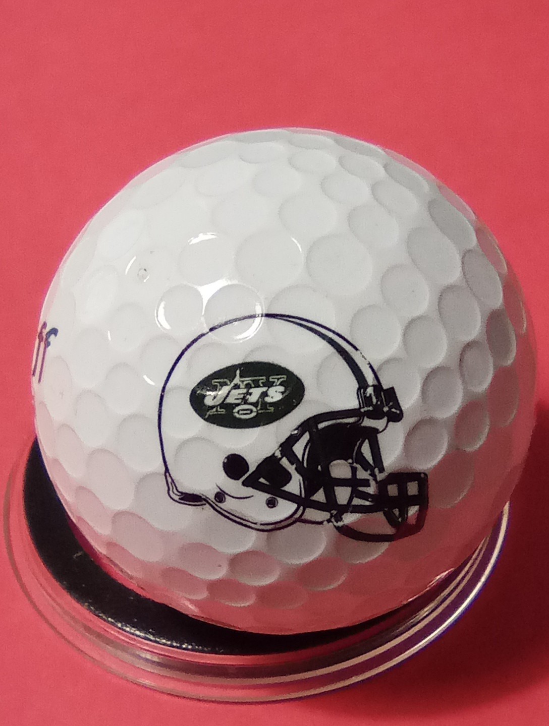 NFL JETS HELMET LOGO GOLF BALL GREAT FOR ANY VINTAGE COLLECTION!