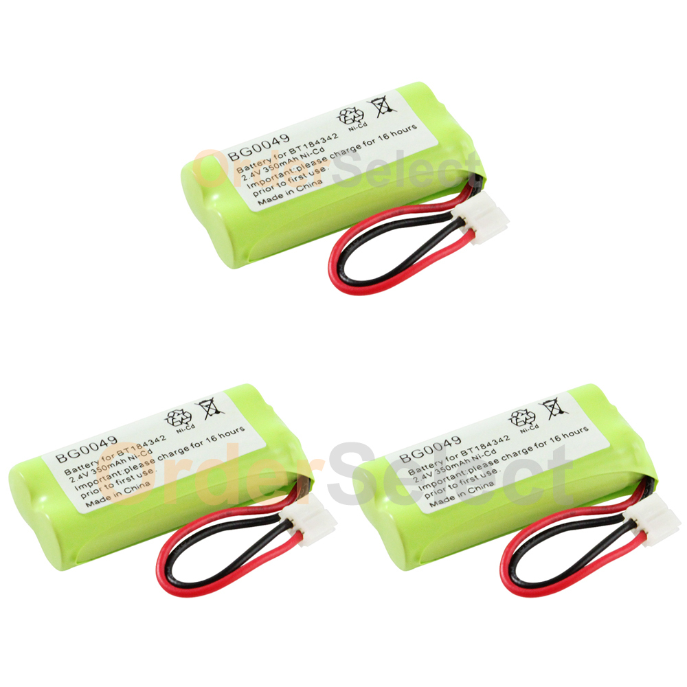 3 NEW Home Phone Rechargeable Battery for AT&T Lucent BT18433 BT28433 600+SOLD