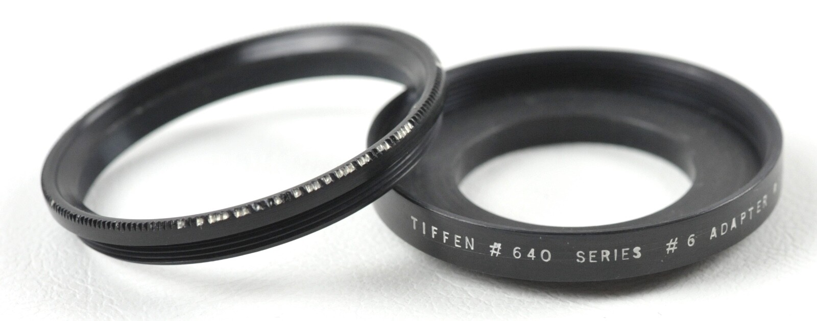 Tiffen BLACK # 640 Series 6 adapter ring USA