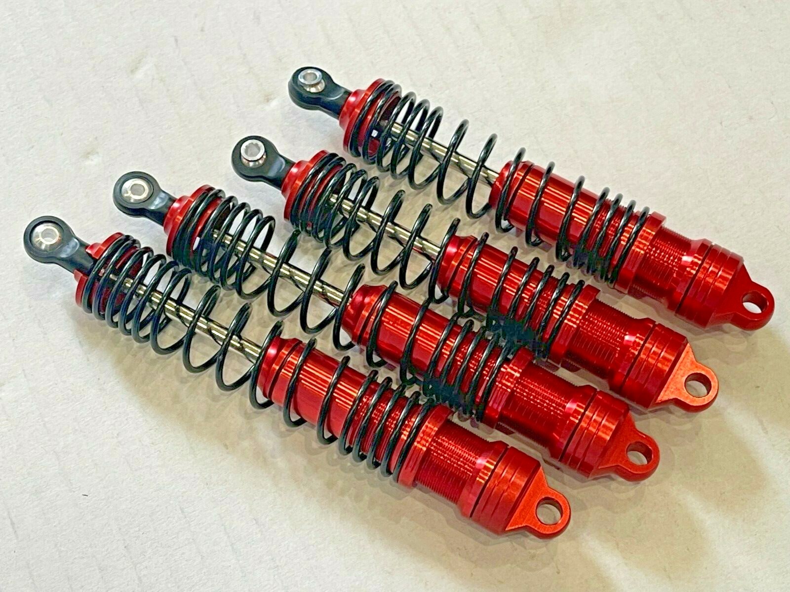 High Performance Big Bore Shocks for 1/10 Arrma VORTEKS 4x4 3S BXL Red