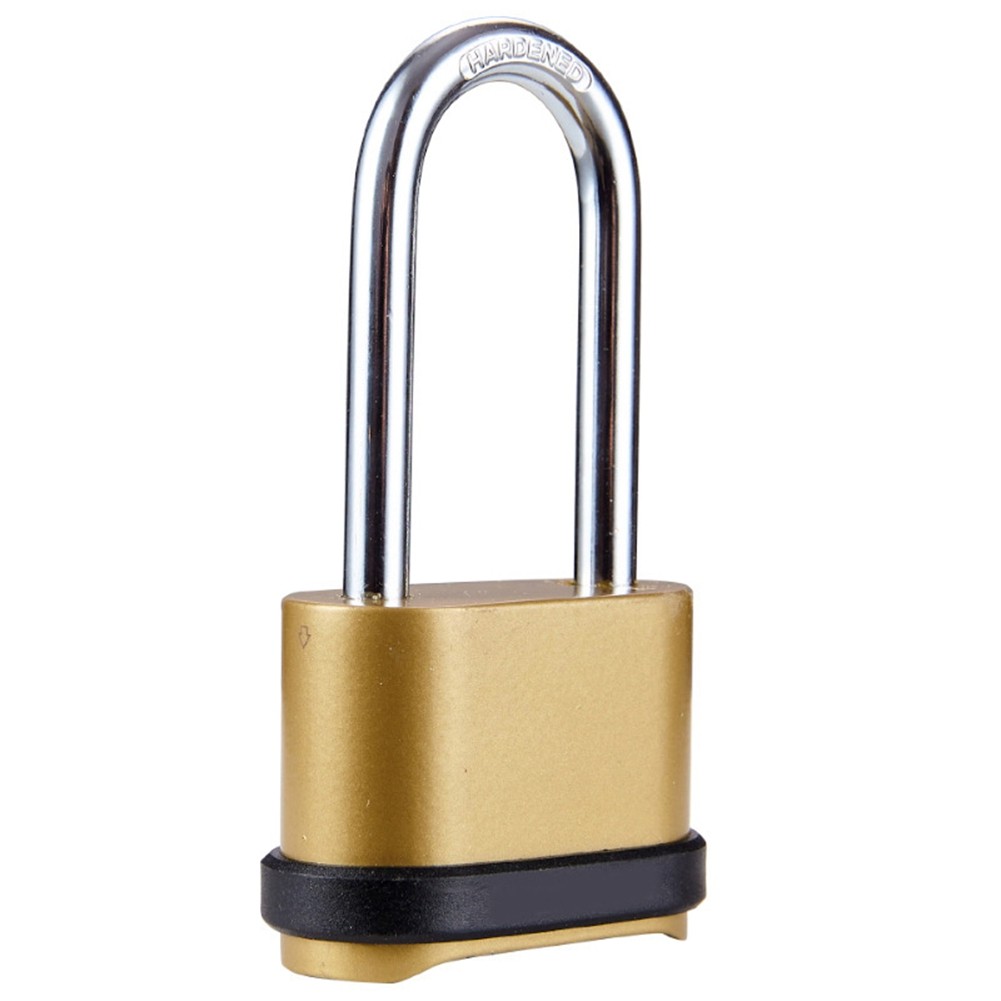 1 PCS Long  Combination Lock Padlock, Extended Lock Hook Bottom E3X31788