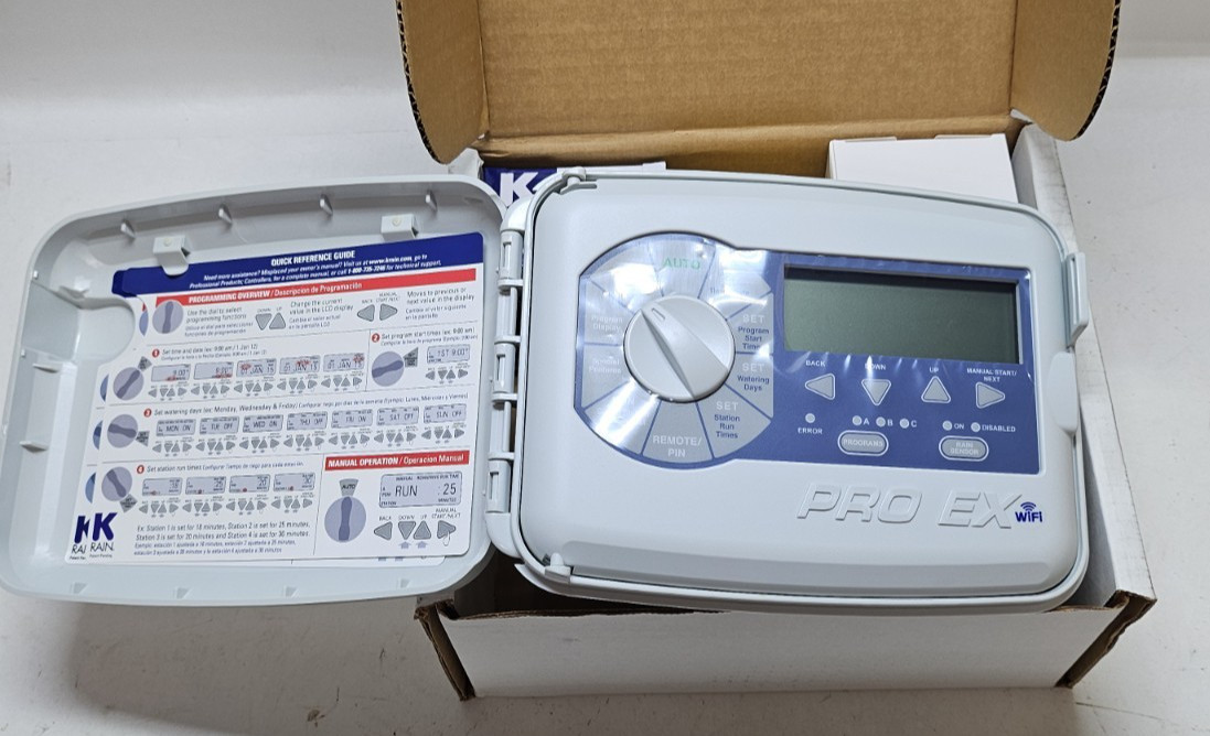 K Rain 3202ID-WiFi-Kit Pro EX 2.0 Modular Irrigation Controller KRain