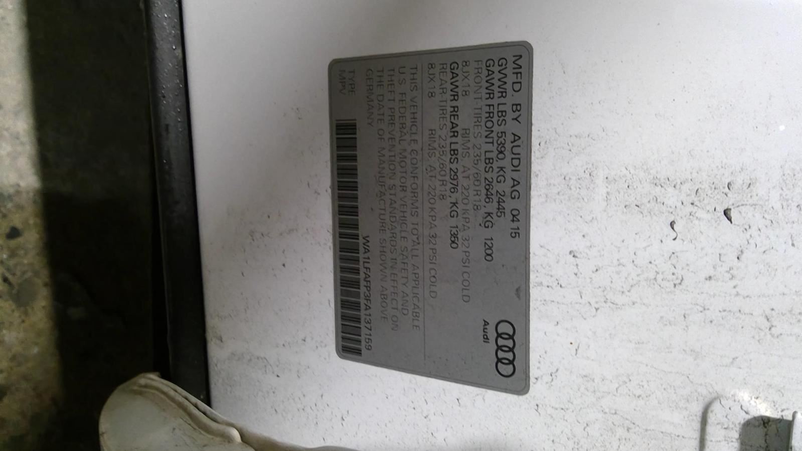 Q5 2015 Transmission Shift 1011791