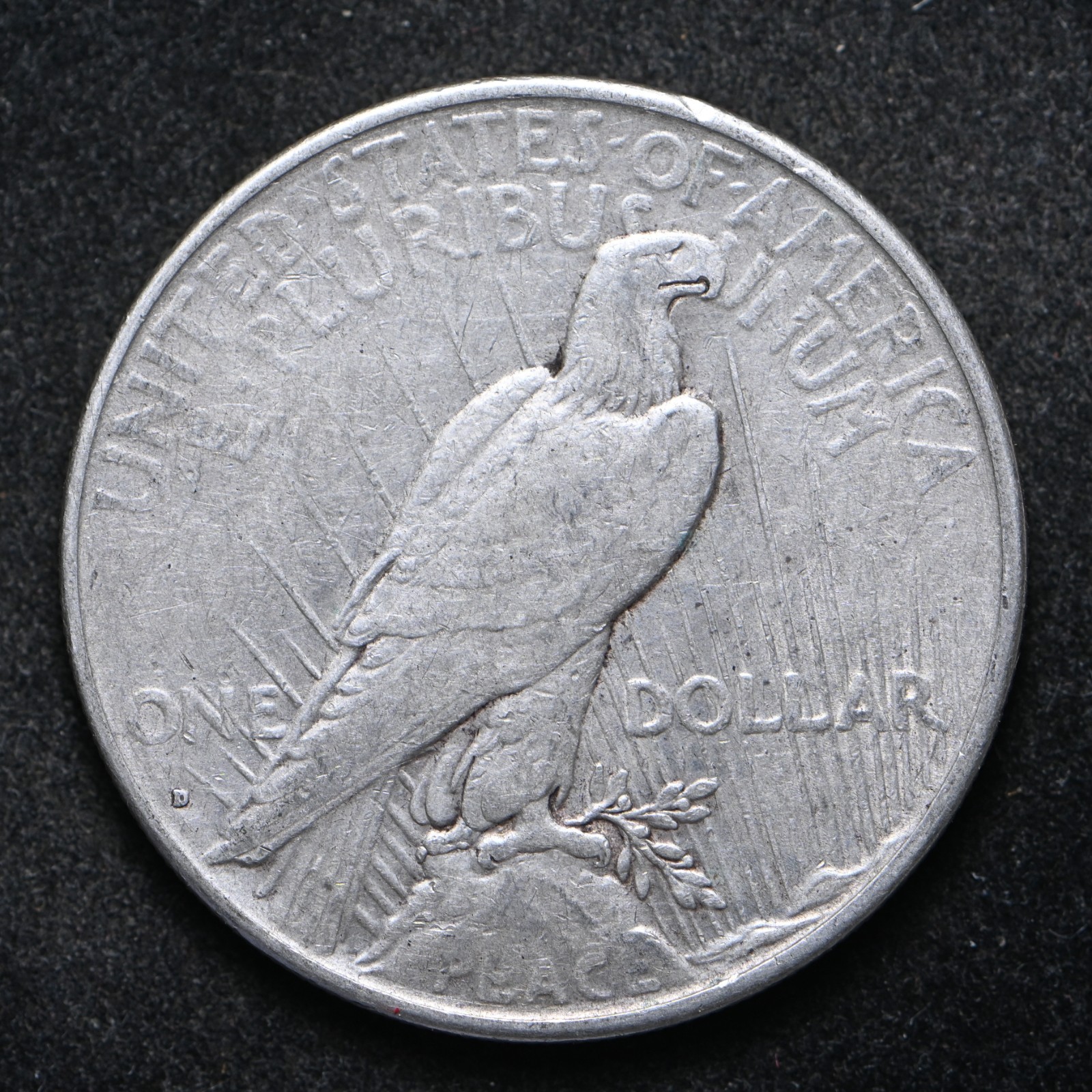 1934-D Peace Silver Dollar XF (cn17262)