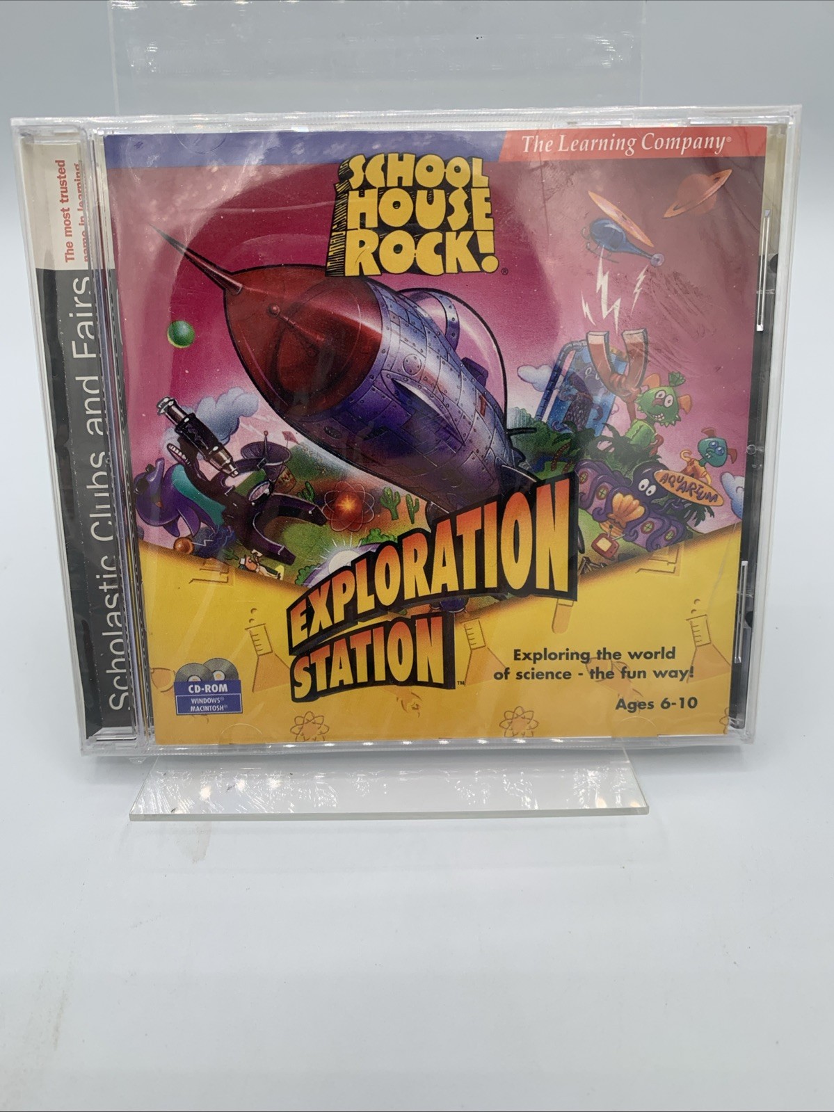Schoolhouse Rock Exploration Station PC CD-ROM NEW Sealed Learning Company