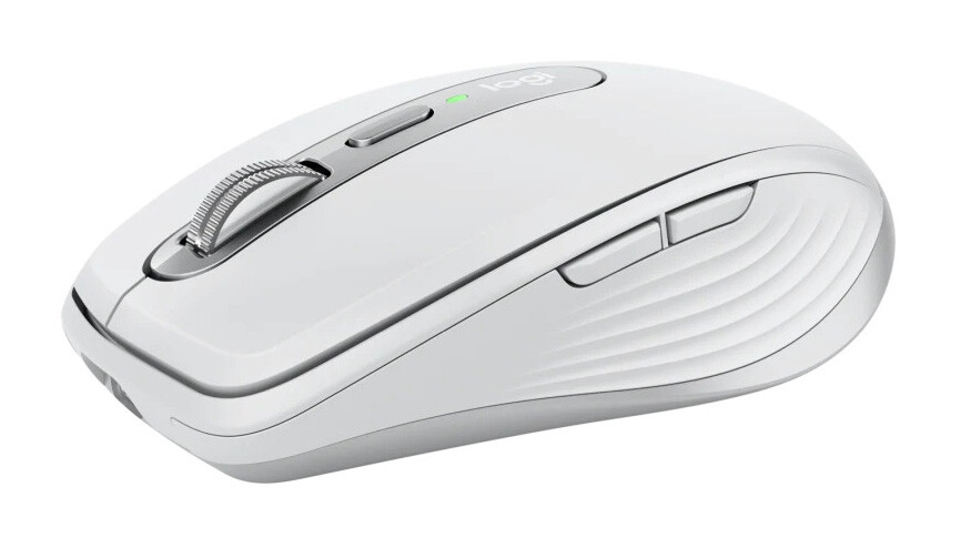 Logitech MX Anywhere 3 Wireless Mouse for Mac - Pale Grаy