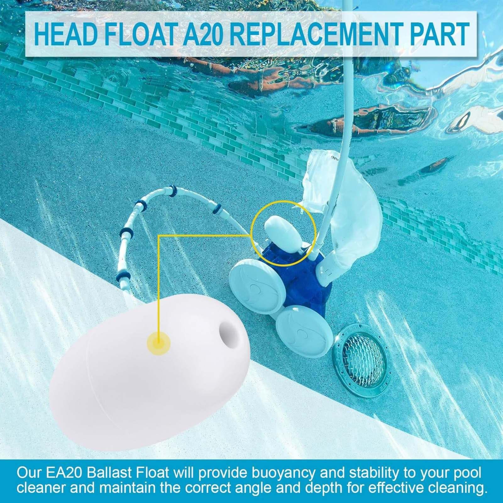 Superior Durability Replacement Pool Cleaner Head Float For Polaris 180 280 380