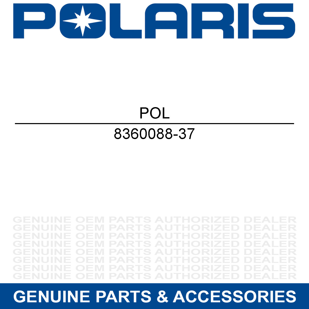 Polaris 8360088-37 Tubing-Convoluted No Slit 37Cm Voyageur Titan SwitchBack