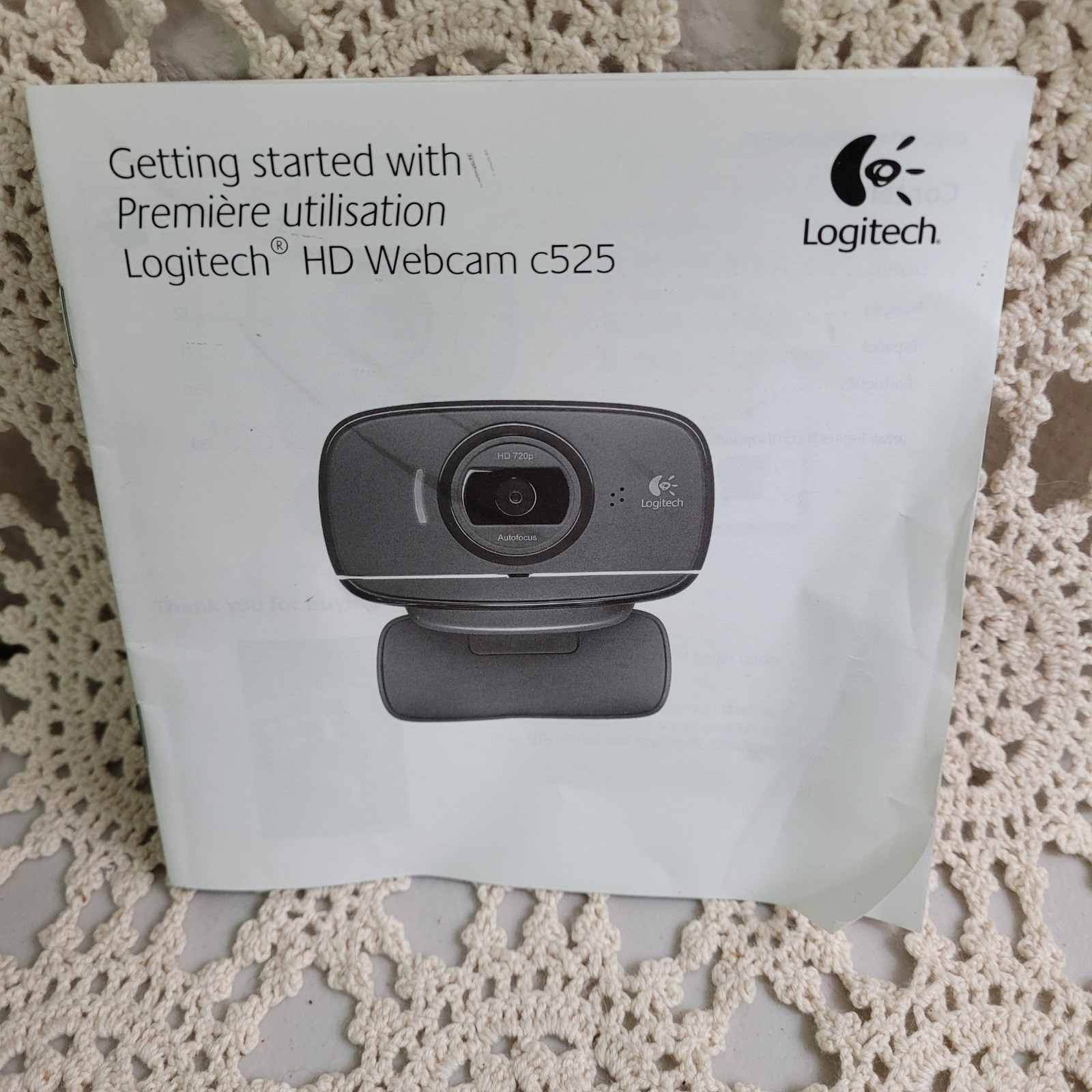 Logitech HD Webcam c525 Autofocus Video Calling Conferencing Streaming
