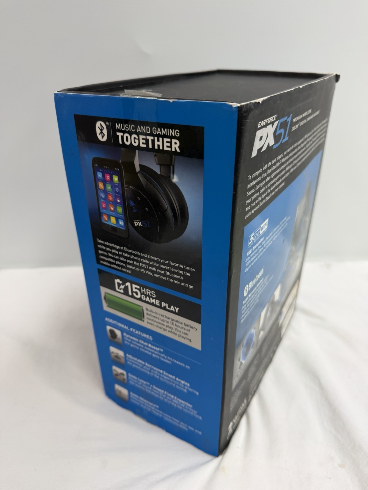 Turtle Beach Ear Force PX51 Wireless Bluetooth Dolby Digital Gaming Headset