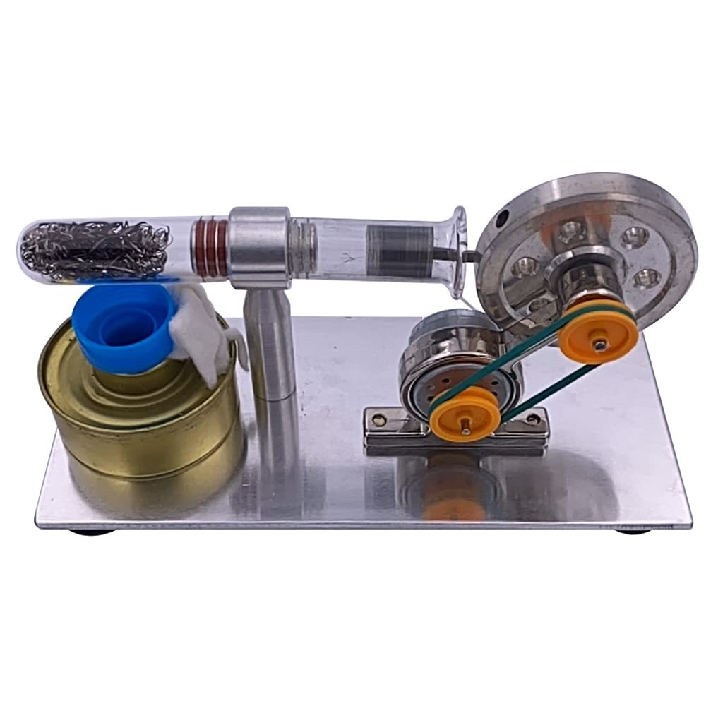 Single Cylinder Steam Engine Model - Educational Physics Experiment Tool for Sci
