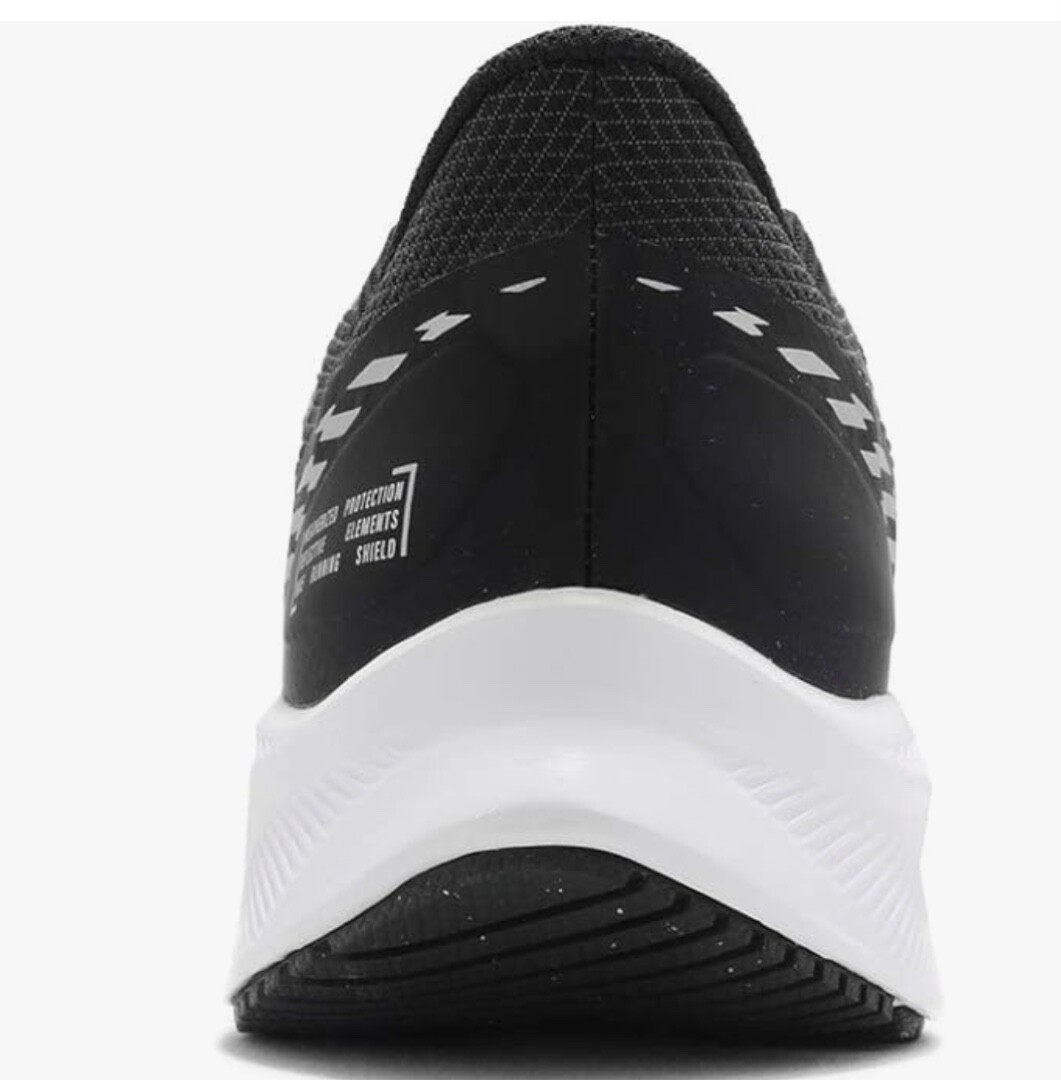 Size 9 - Nike Quest 3 Shield Black Metallic Silver