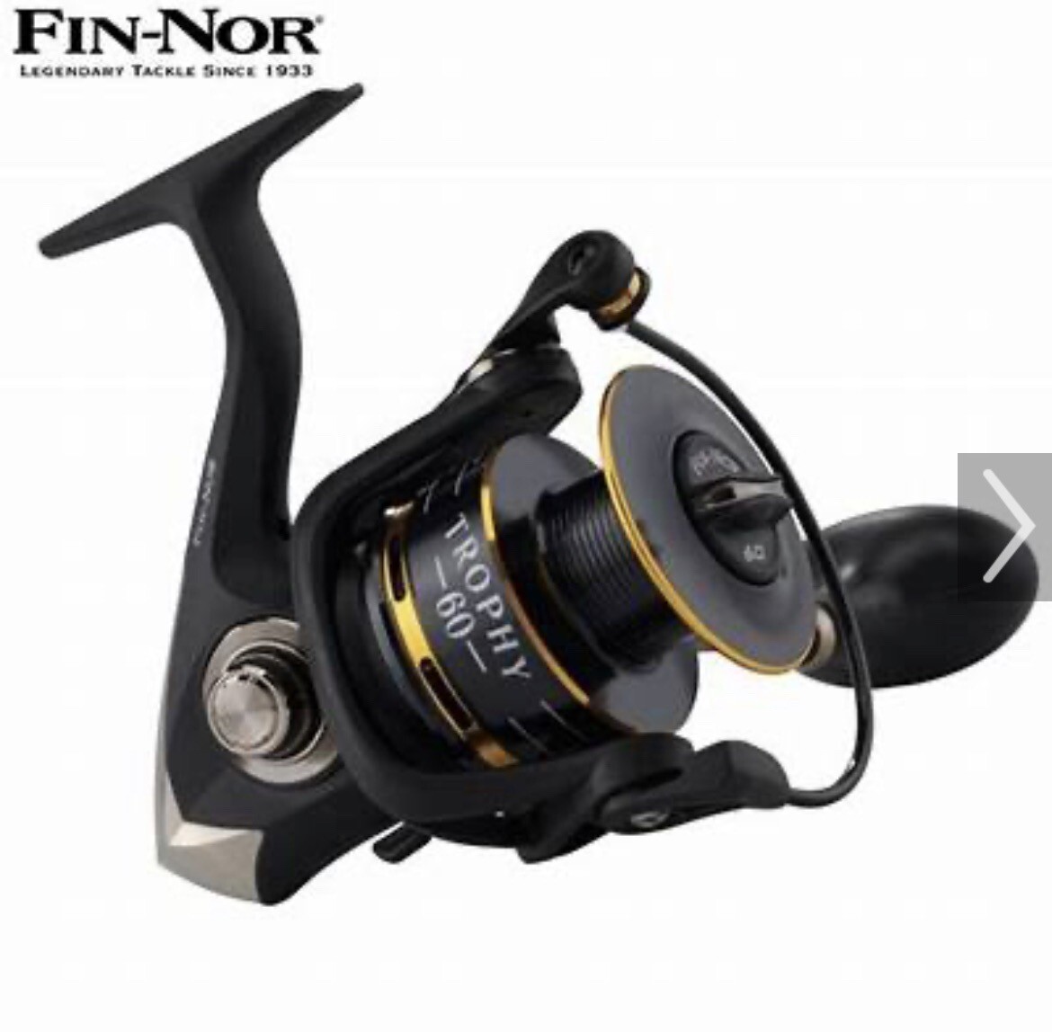 NEW Fin-Nor Trophy 60 Spinning Reel - TY60 - Salt Or Freshwater Fishing UNBOXED