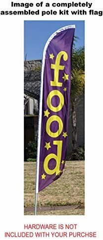 Solid Gray Grey Feather Banner Swooper Flag, Replacement Flag Only