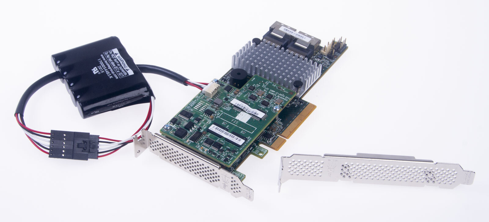 LSI Broadcom MegaRAID SAS 9266-8i MegaRAID PCIe Storage Controller Both Bracket