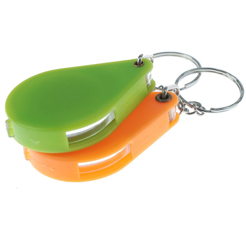 1PC Mini Pocket Magnifier Magnifying Glass Loupe Travel Camping MagnifieDSOVt1