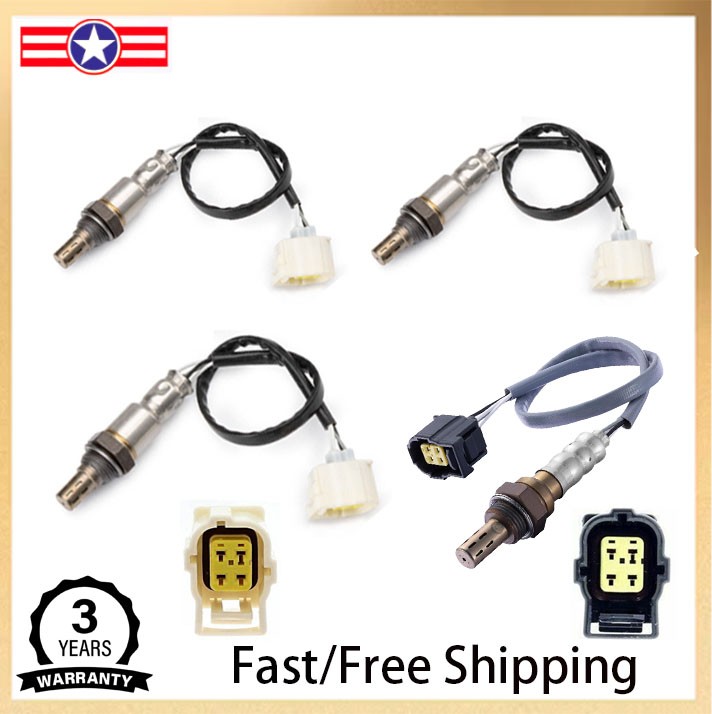 4pcs Oxygen Sensor Up+Down For Dodge 2011-20 Grand Caravan 2012-15 Ram C/V 3.6L