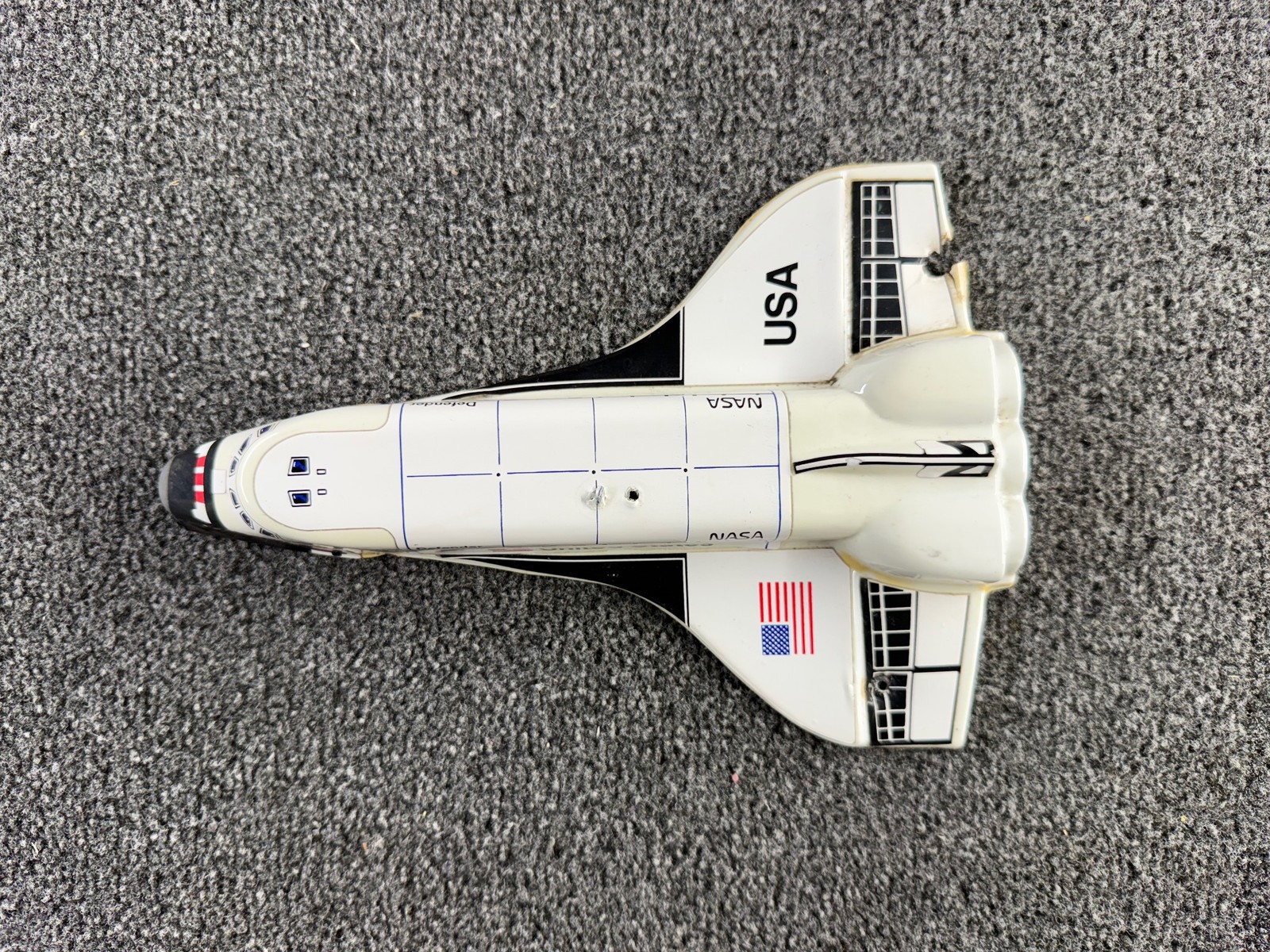 Williams Space Shuttle Pinball Machine Playfield Plastic Model 03-7924 ORIGINAL