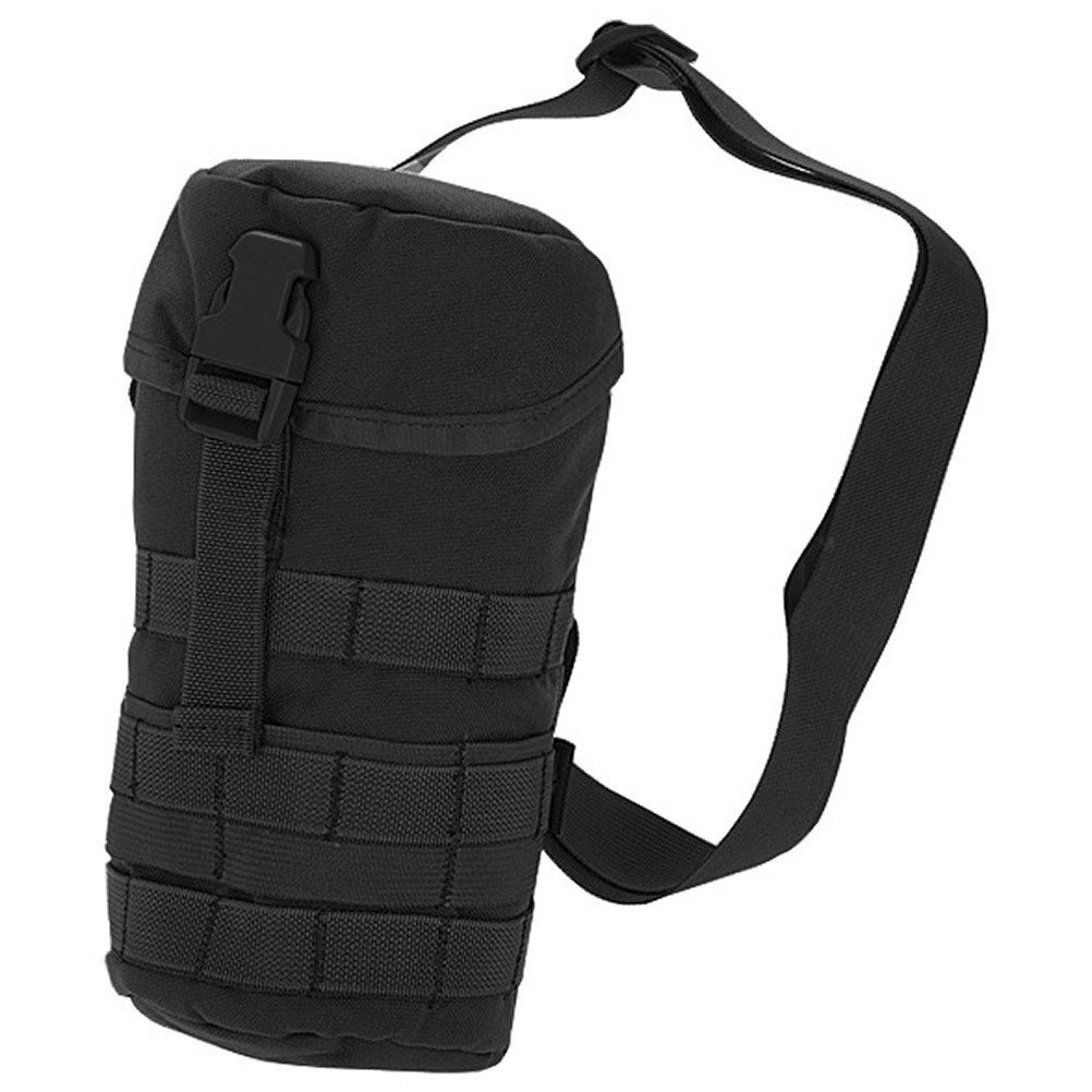 Flyye Vertical Bucket Bag Water Bottle Case MOLLE Shoulder Pack Bushcraft Black