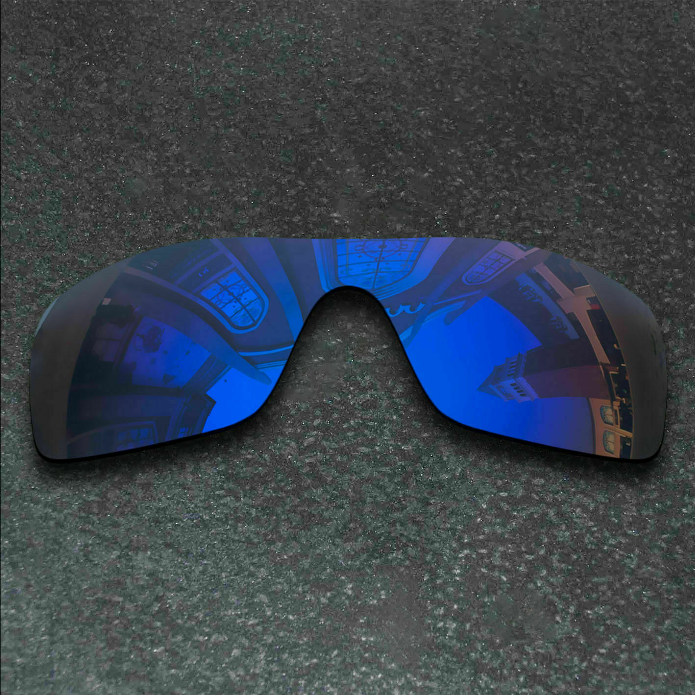 US Deep Blue Polarized Replacement Lenses For-Oakley Batwolf OO9101