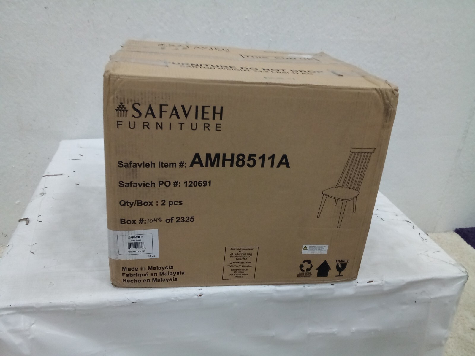 Safavieh Burris Side Chair, Reduced Price 2172716078 AMH8511A-SET2