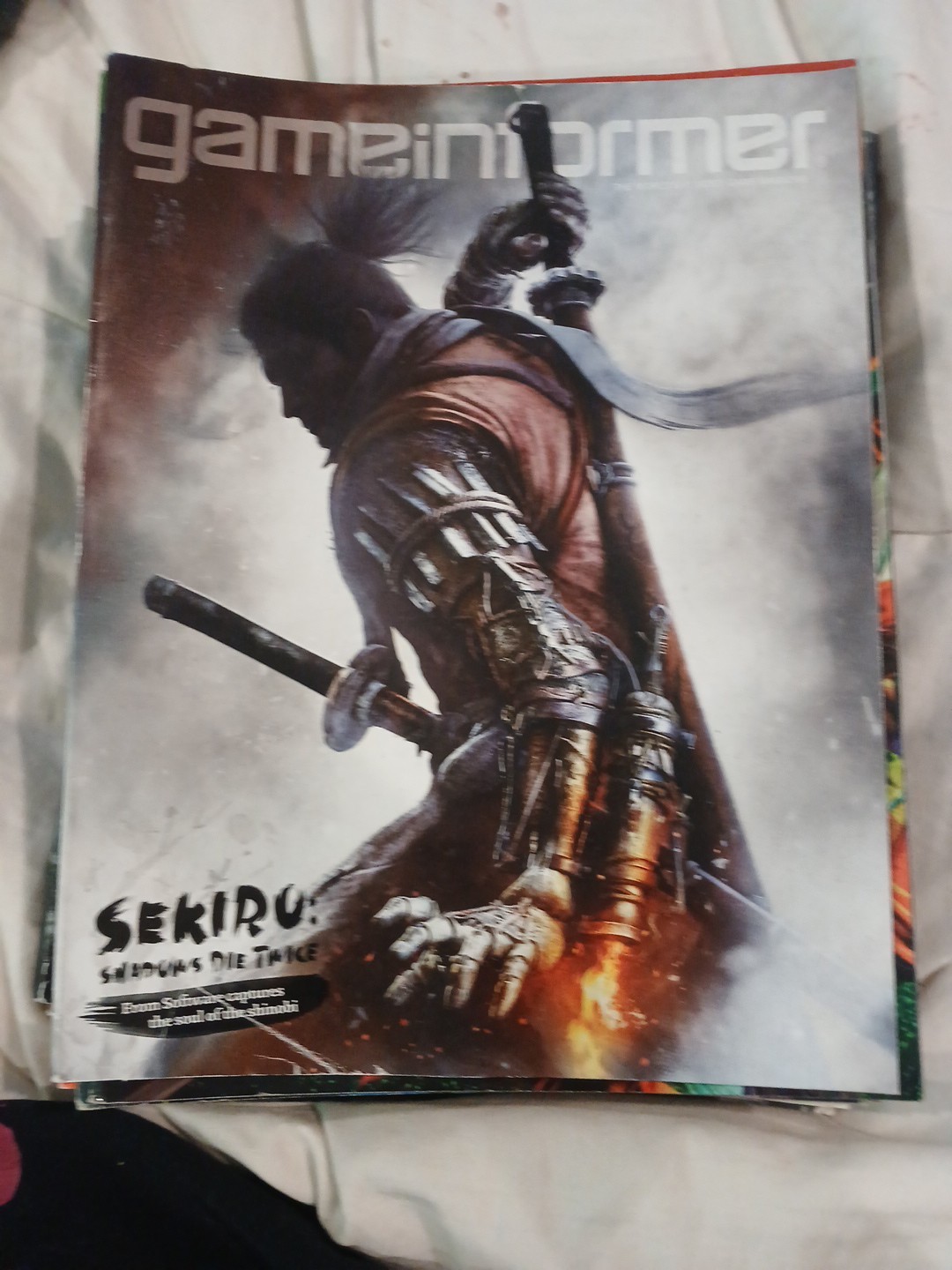 Game Informer Issue #310 February 2019 Magazine Sekiro Shadows Great Shape