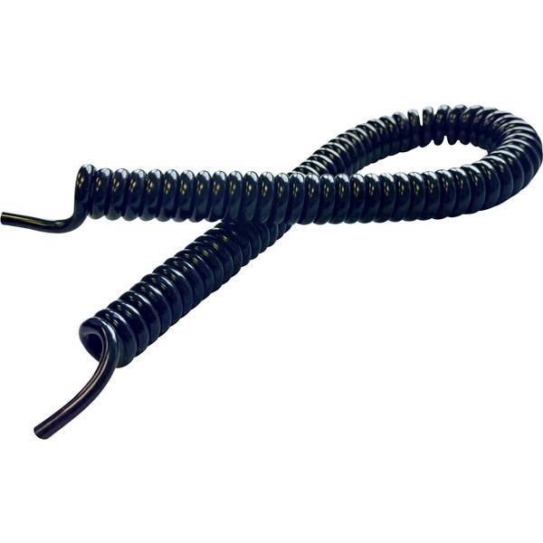 BKL Electronic 1506215 Spiral Cable Li12Y11Y 400mm / 1600mm 6 x 0.50mm² N
