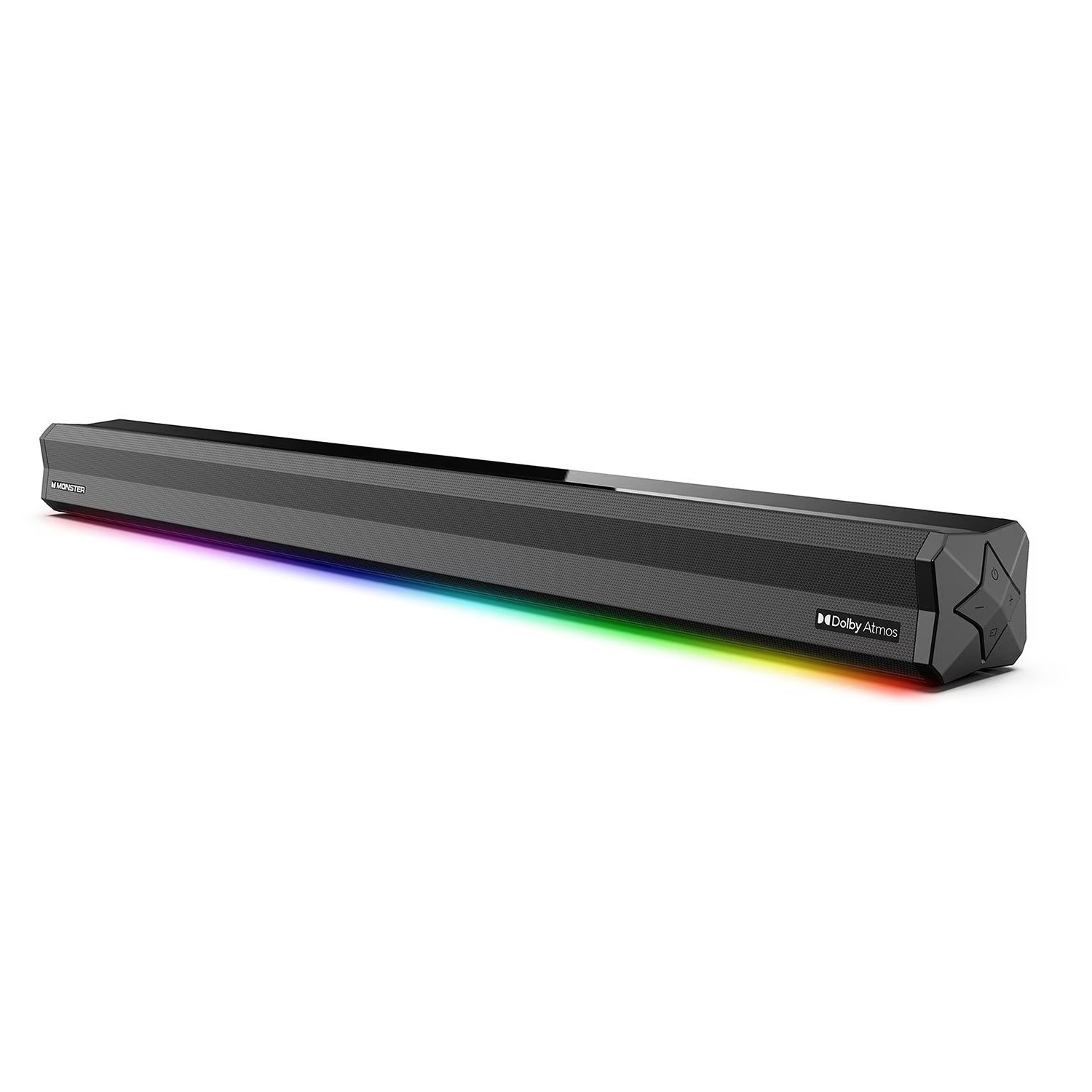 Monster 36" Indoor/Outdoor Bluetooth Dolby Atmos Soundbar with RGB LED lights