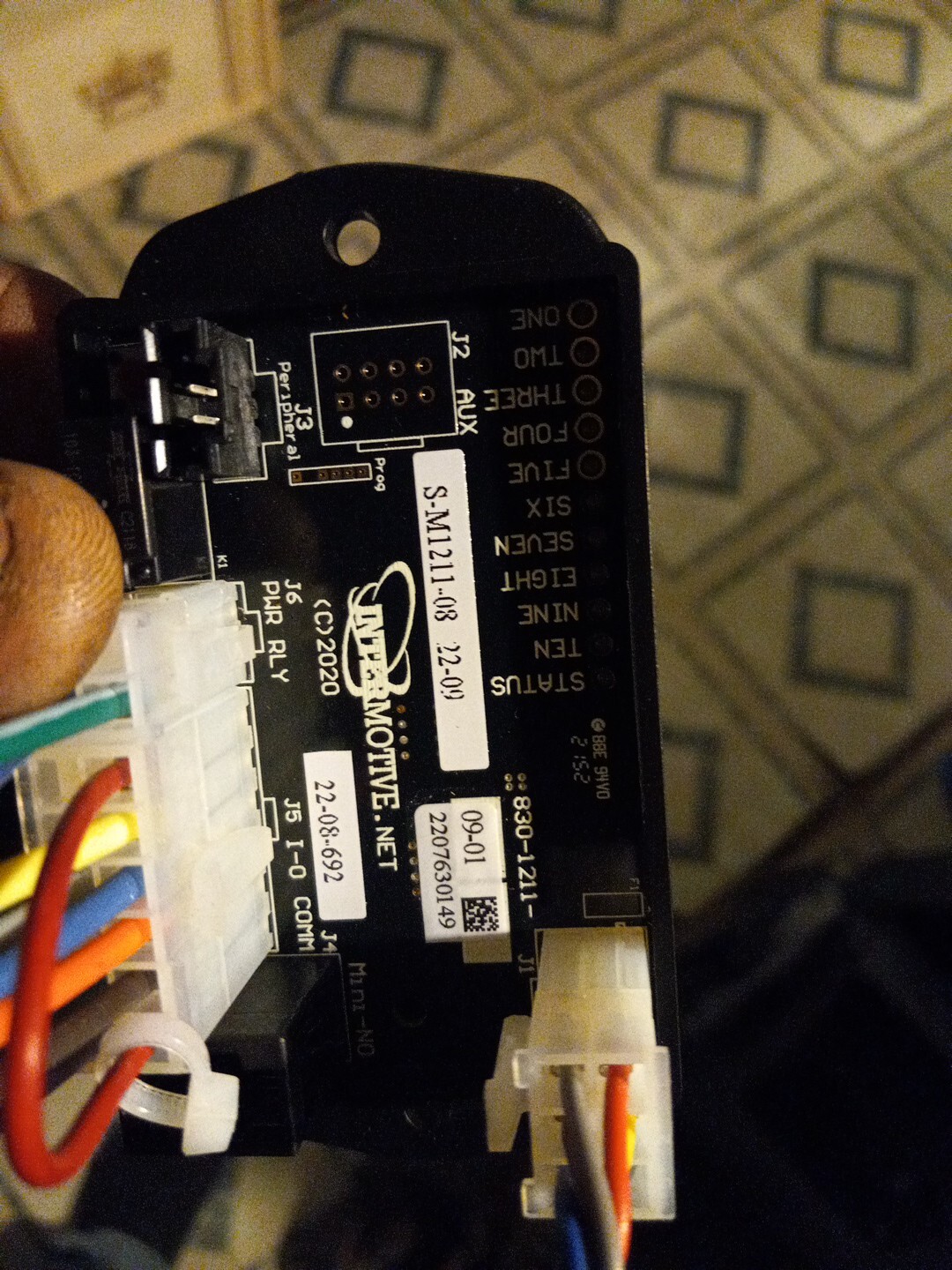 INTERMOTIVE B-UIM502-B CONTROL BRAIN S-M1200-08 FORDF150-550 INTERCEPTOR EXPLOR