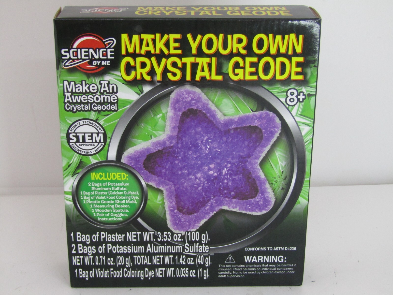 Science by Me, Make Your Own Crystal Geode.