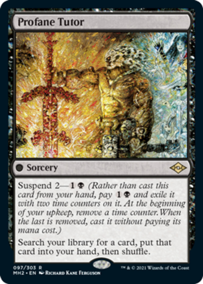 [1x] Profane Tutor - Near Mint, English - Modern Horizons 2 MTG Magic