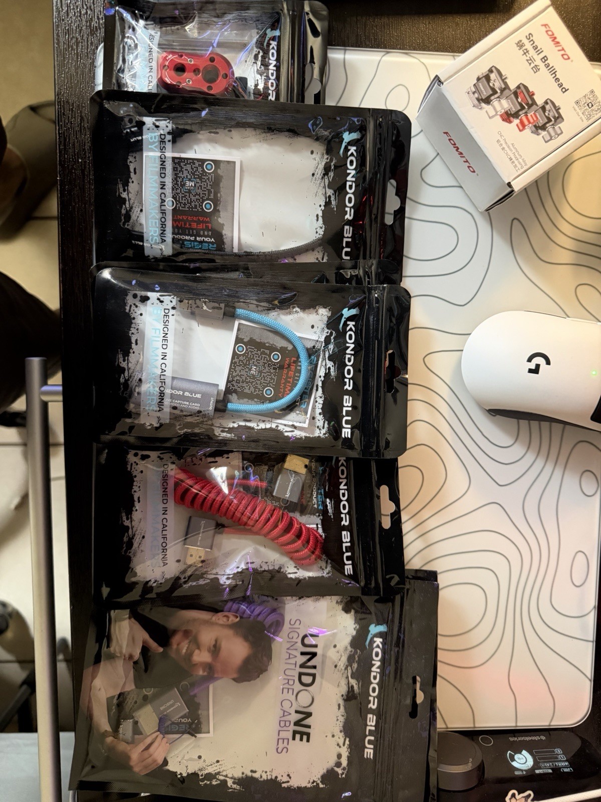 Kondor Blue Lot Of Camera Accessories