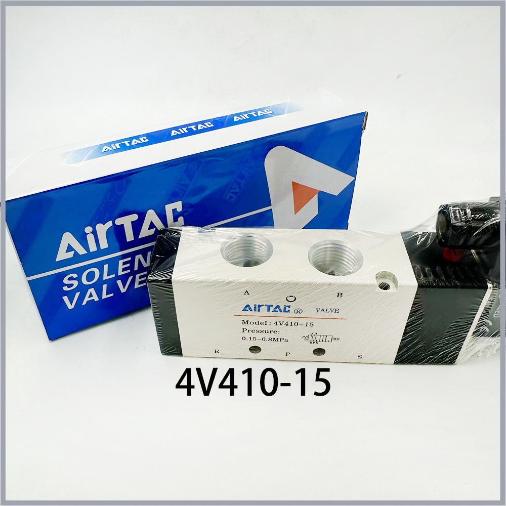 AirTAC 4V310-08 4V310-10 4V410-15 4V110-M5 DC/AC 12V 24V 110V 220V valve lot