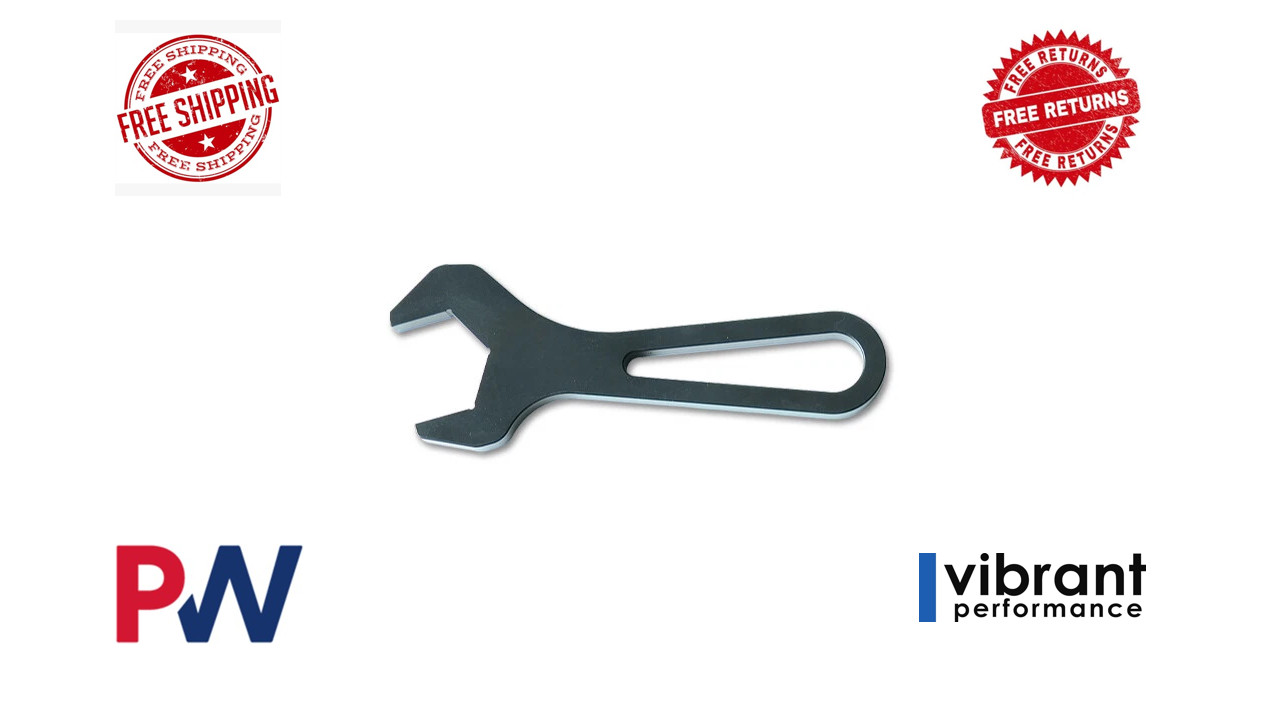 Vibrant -10AN Wrench - Anodized Black  Aluminum 20910